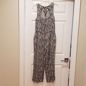 Ann Taylor Loft rayon jumper in tropical print.